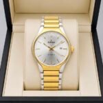 Premium Men’s Quartz Watch – Stainless Steel Date Edition