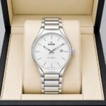 Premium Men's Quartz Watch – Stainless Steel Date Edition