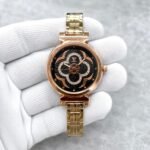 Limelight Gala Rose Gold Women’s Watch – Slim Fit Black Dial