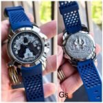 Epic X Rudra Edition Men's Watch – Sky Blue Silicone & Sapphire Glass