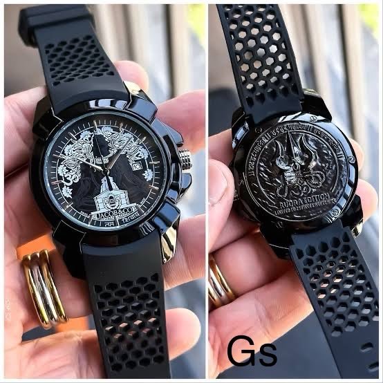 Epic X Rudra Edition Men's Watch – Sky Blue Silicone & Sapphire Glass