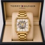 Men’s Premium Automatic Watch – Transparent Back Metal Edition