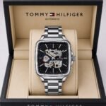 Men’s Premium Automatic Watch – Transparent Back Metal Edition