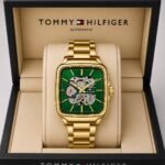 Men’s Premium Automatic Watch – Transparent Back Metal Edition