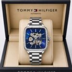 Men’s Premium Automatic Watch – Transparent Back Metal Edition