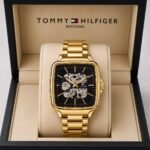 Men’s Premium Automatic Watch – Transparent Back Metal Edition
