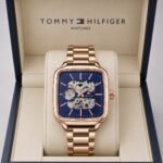 Men’s Premium Automatic Watch – Transparent Back Metal Edition