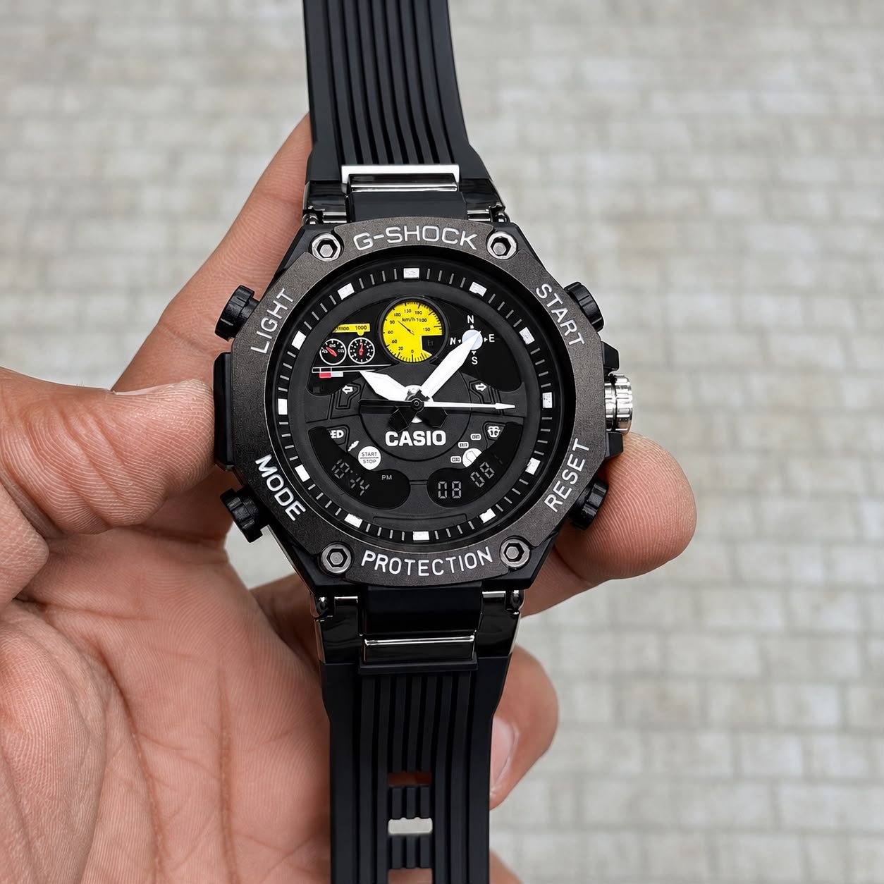 G-Steel Ferrari Series Digital-Analog Watch – Mud Resistant Edition