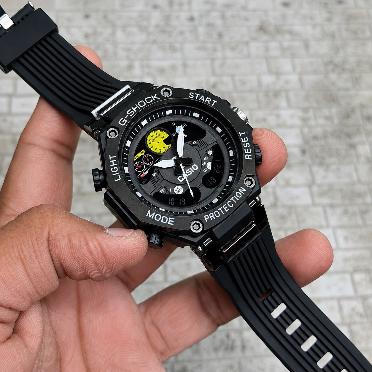 G-Steel Ferrari Series Digital-Analog Watch – Mud Resistant Edition