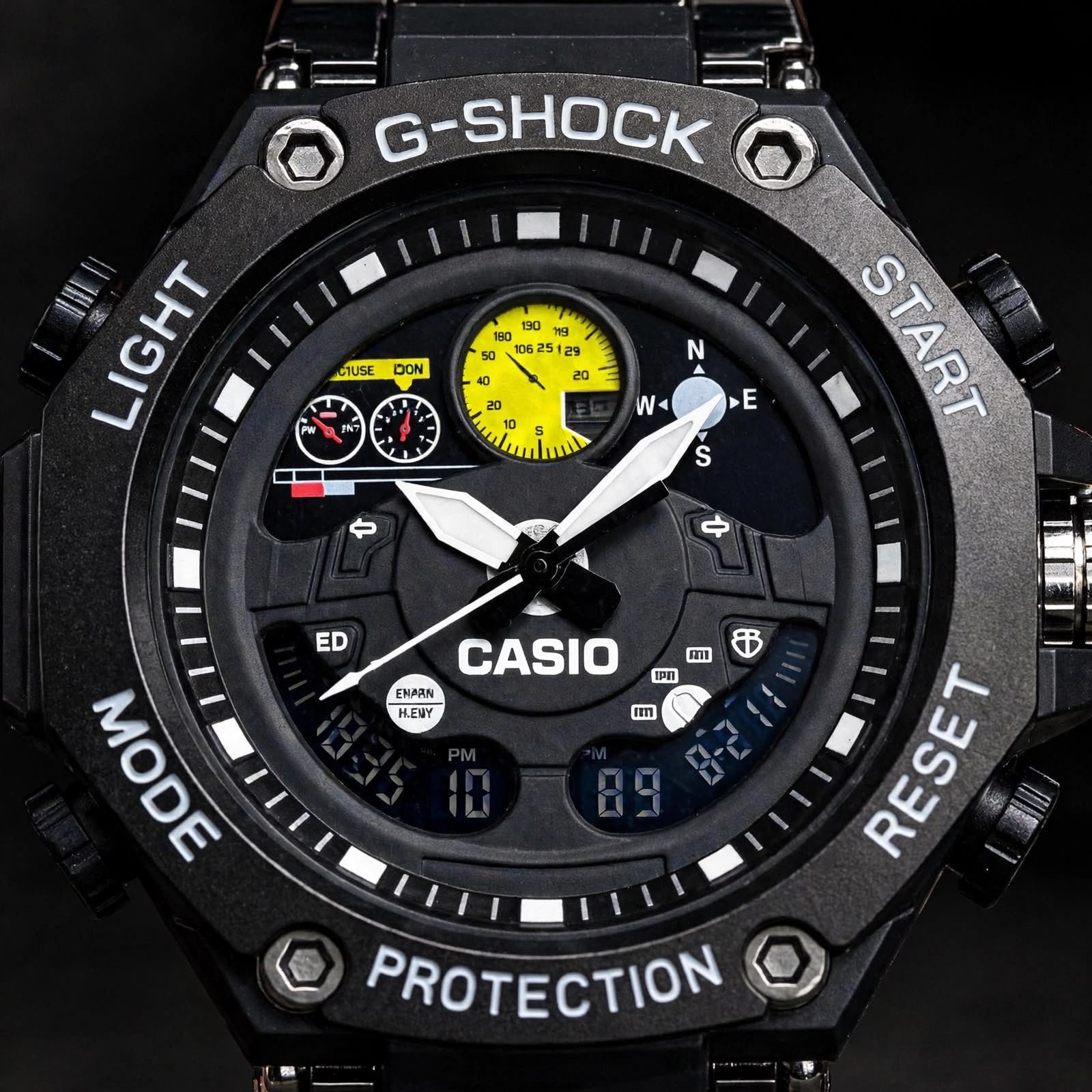 G-Steel Ferrari Series Digital-Analog Watch – Mud Resistant Edition
