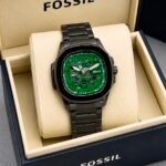 Premium Automatic Men’s Watch – Transparent Back Metal Edition
