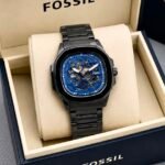 Premium Automatic Men’s Watch – Transparent Back Metal Edition