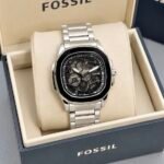 Premium Automatic Men’s Watch – Transparent Back Metal Edition
