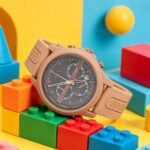 Modern Chronograph Men’s Watch – Adjustable Silicone Strap Edition