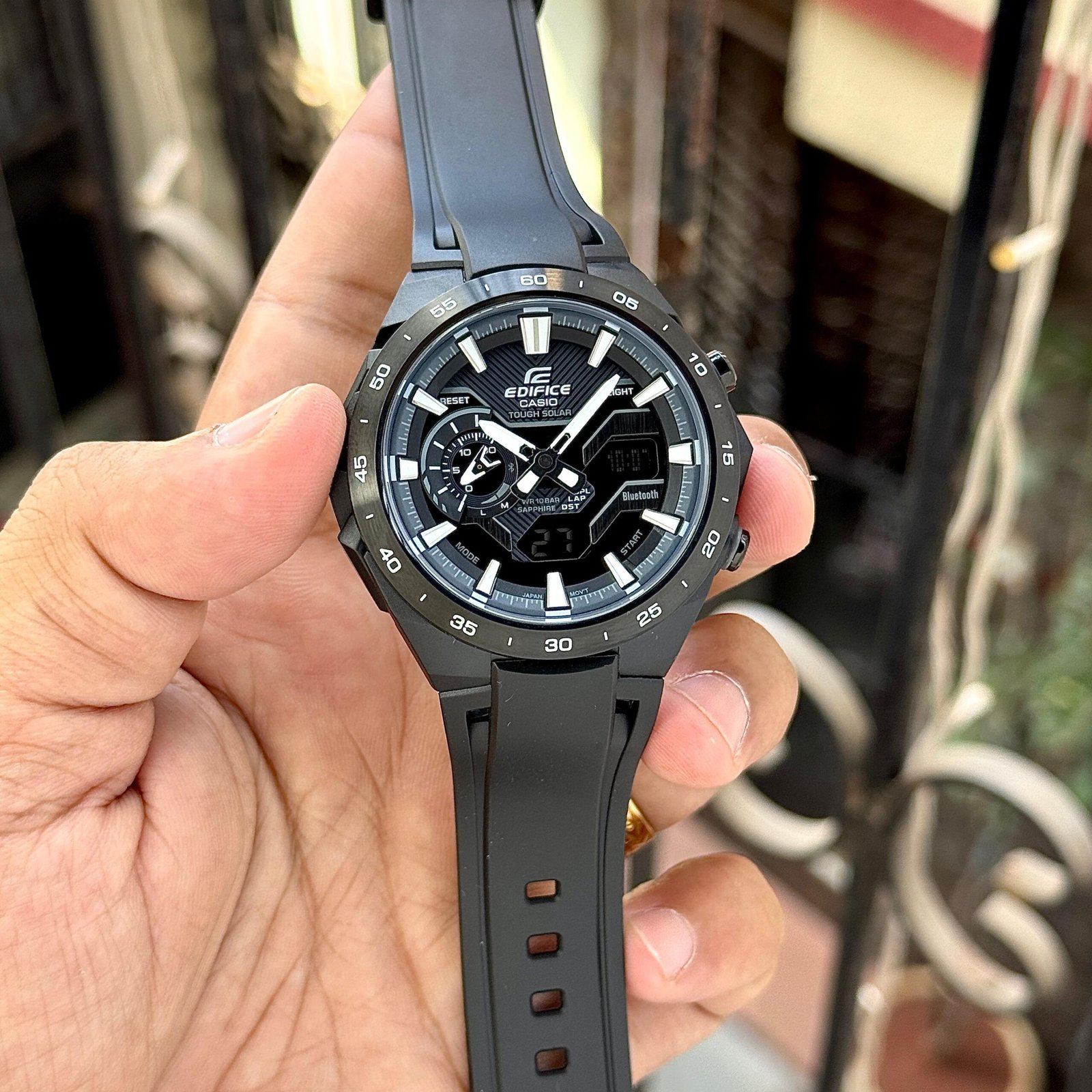 ECB-2200 Racing Edition Chronograph – World Time 12-Hour Analog