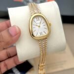 Luxury Oval Bracelet Women’s Watch – Premium Sunburst Dial Edition