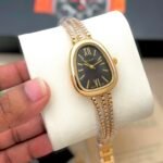 Luxury Oval Bracelet Women’s Watch – Premium Sunburst Dial Edition