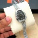 Luxury Oval Bracelet Women’s Watch – Premium Sunburst Dial Edition
