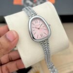 Luxury Oval Bracelet Women’s Watch – Premium Sunburst Dial Edition