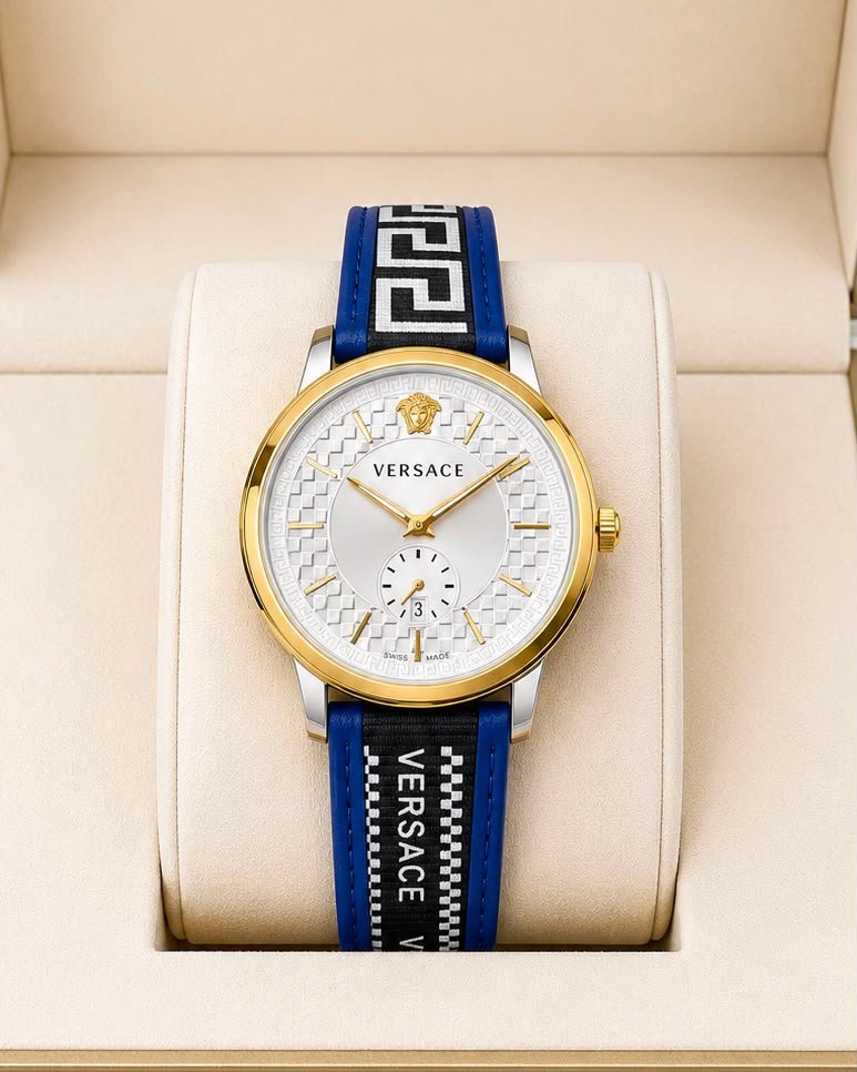 Exclusive Men's Super Slim Designer Watch – 24-Hour Analog Edition