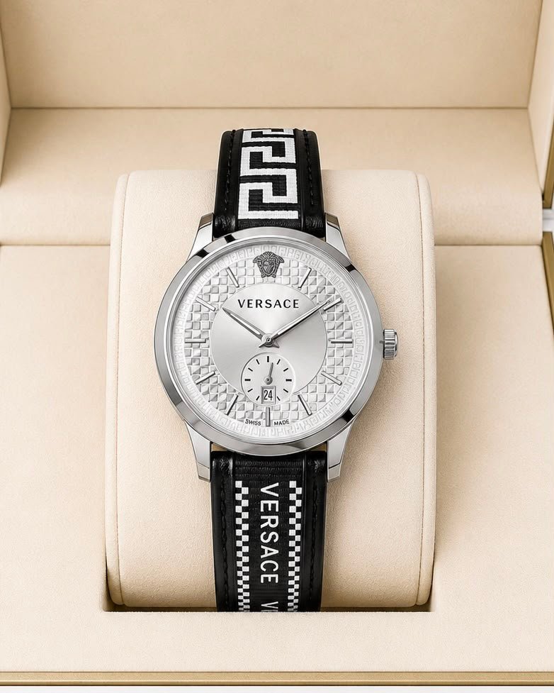 Exclusive Men's Super Slim Designer Watch – 24-Hour Analog Edition