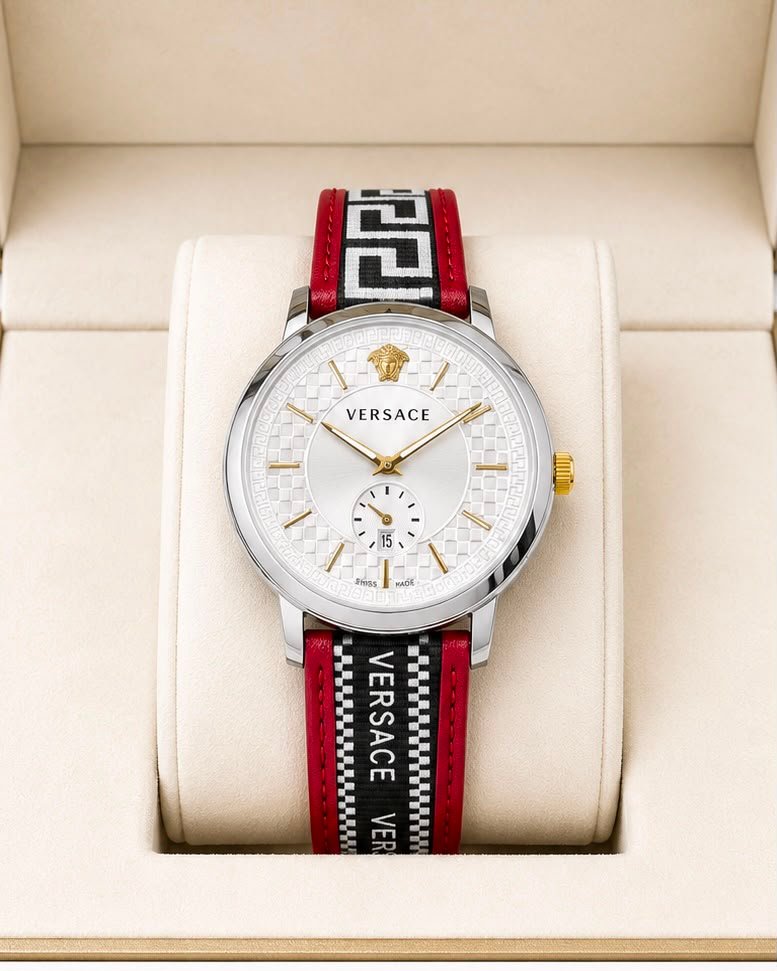 Exclusive Men's Super Slim Designer Watch – 24-Hour Analog Edition