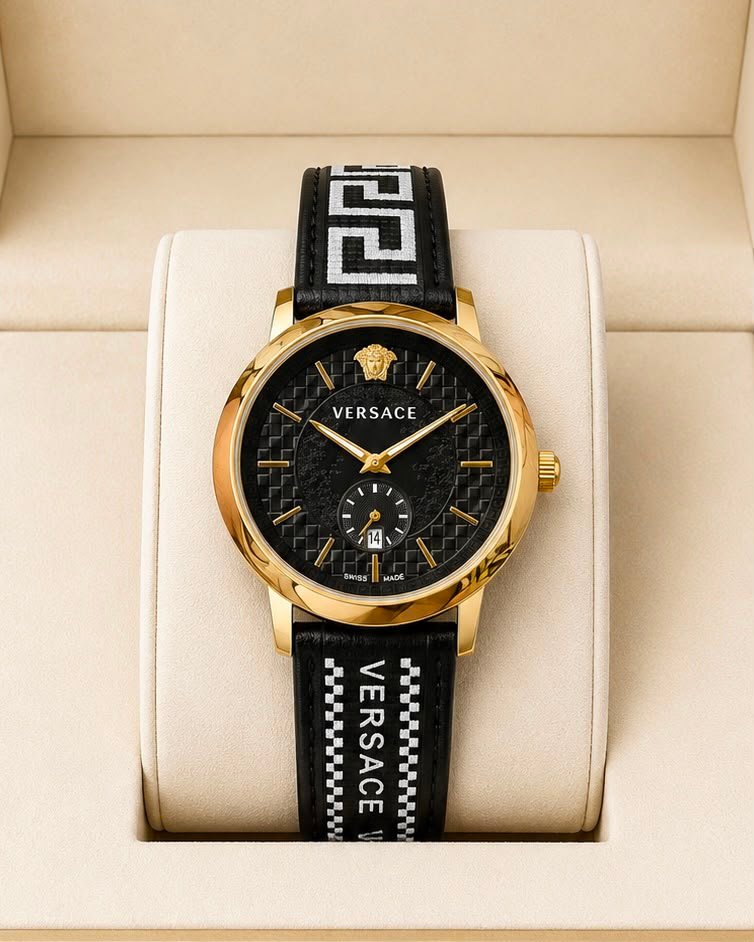 Exclusive Men's Super Slim Designer Watch – 24-Hour Analog Edition