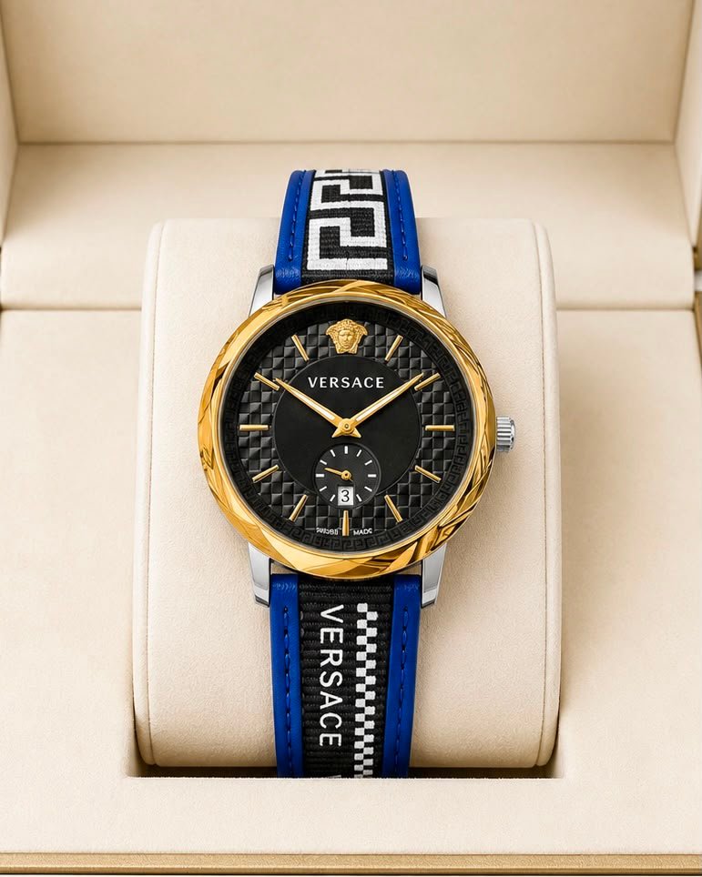 Exclusive Men's Super Slim Designer Watch – 24-Hour Analog Edition