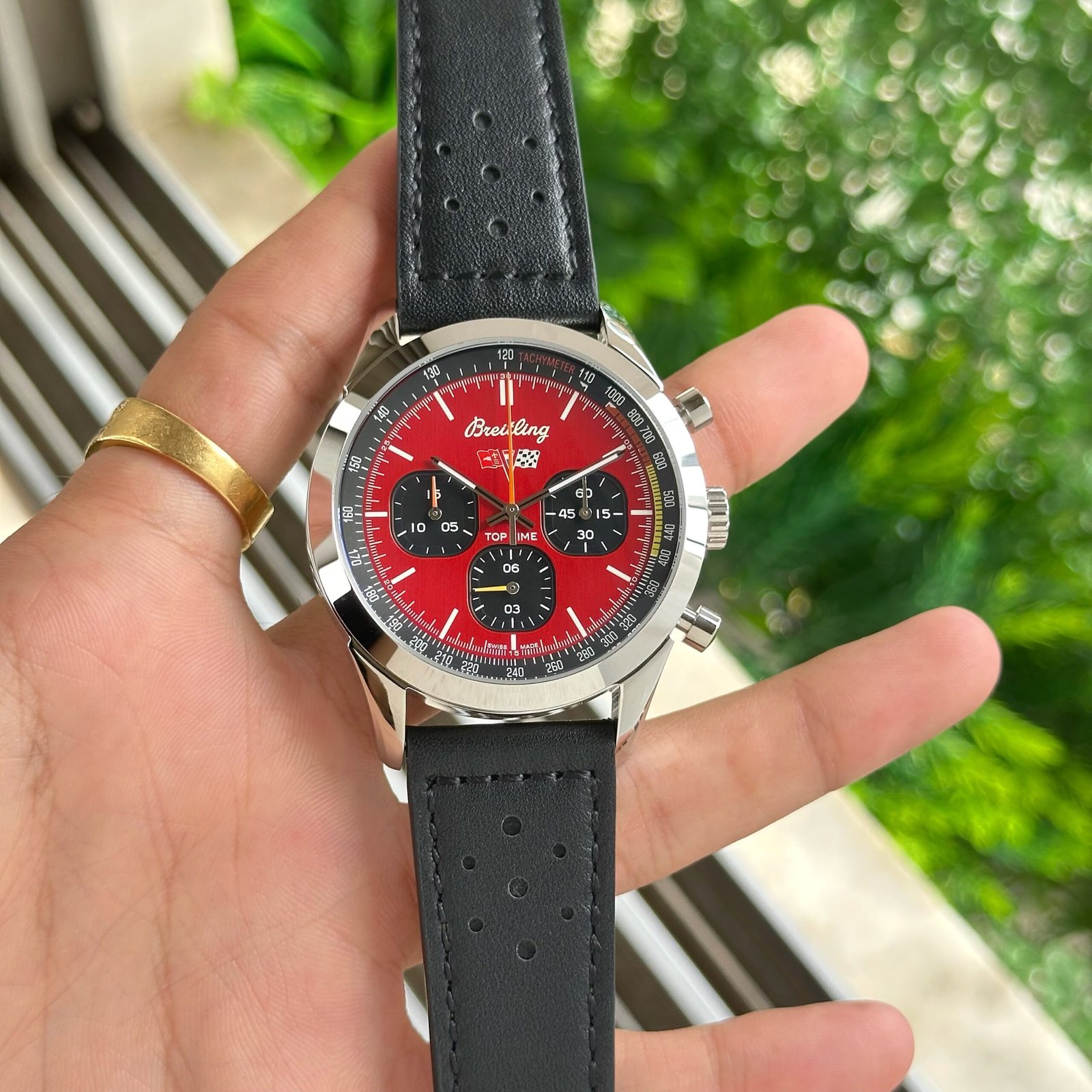 Top Time Racing Chronograph 41mm – Limited Edition Motorsport Dial