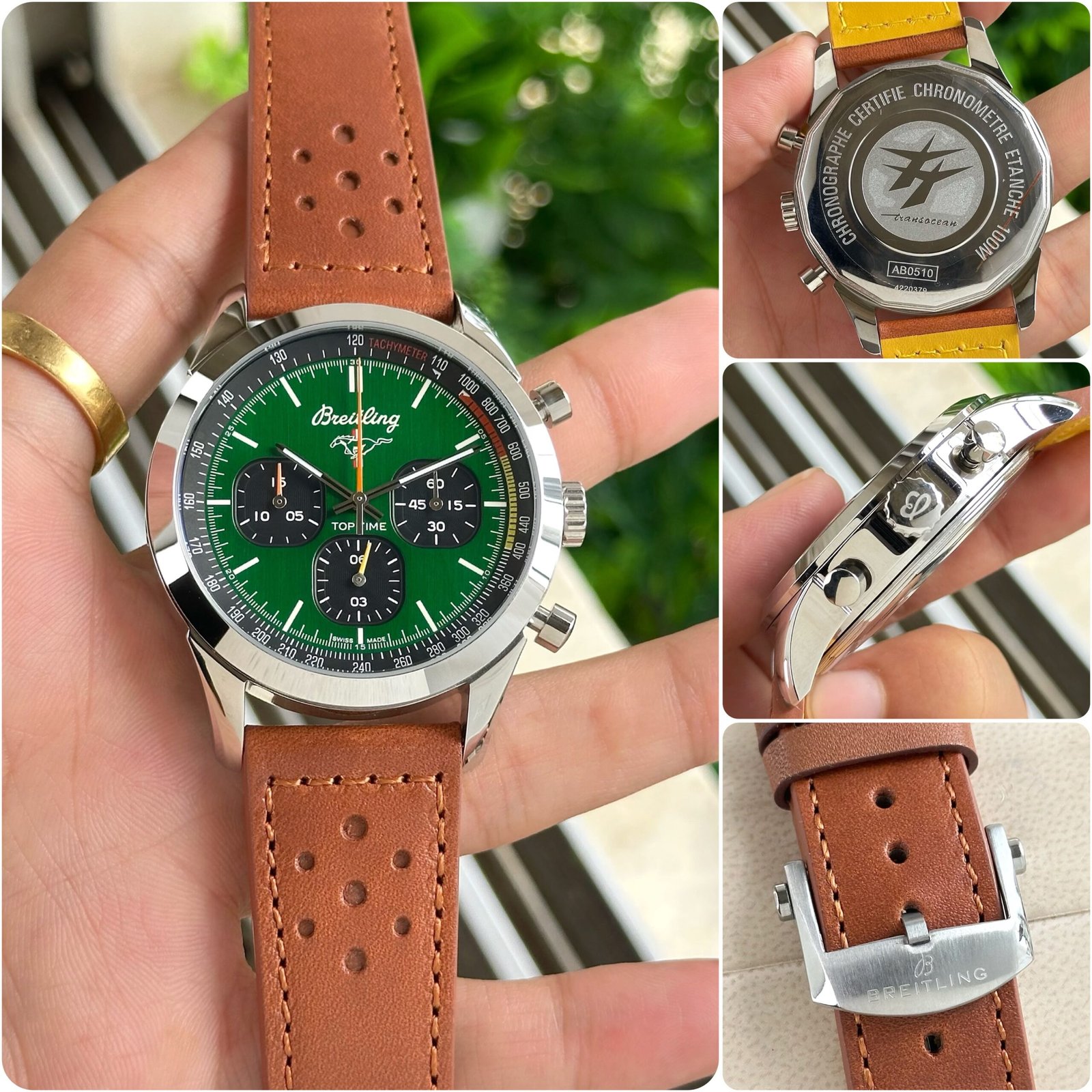 Top Time Racing Chronograph 41mm – Limited Edition Motorsport Dial