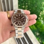 Premium Chrono Metal Men’s Watch – Stainless Steel Multi-Function Edition
