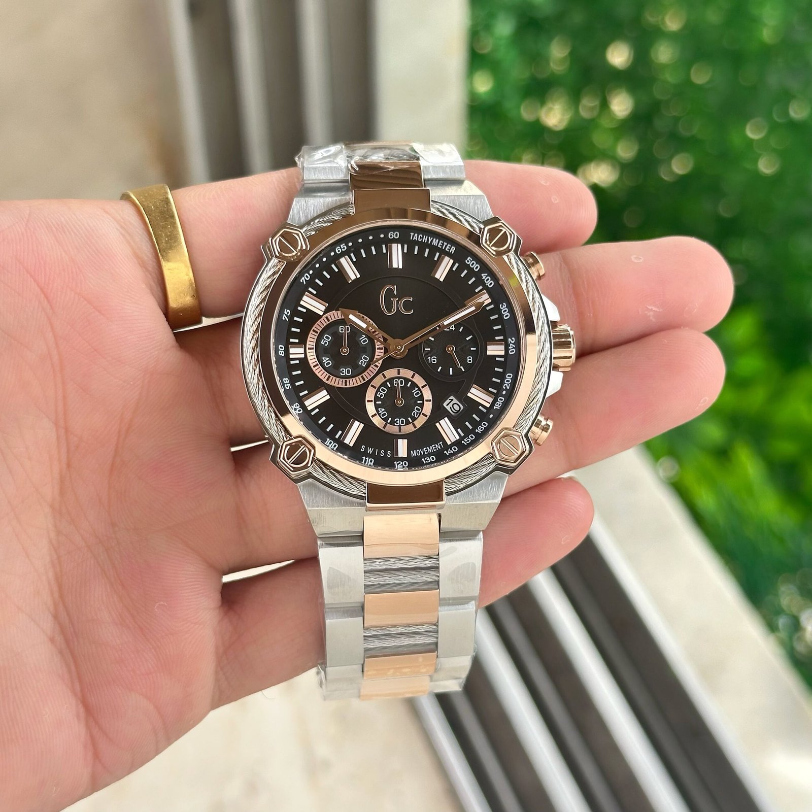 Premium Chrono Metal Men's Watch – Stainless Steel Multi-Function Edition