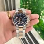 Premium Chrono Metal Men’s Watch – Stainless Steel Multi-Function Edition