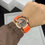 Epic X Skeleton Automatic Men’s Watch – Rose Gold 44mm Edition