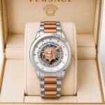 Premium Automatic Men’s Watch – Transparent Back Metal Edition