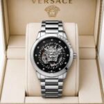 Premium Automatic Men’s Watch – Transparent Back Metal Edition