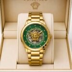 Premium Automatic Men’s Watch – Transparent Back Metal Edition