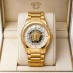 Premium Automatic Men’s Watch – Transparent Back Metal Edition