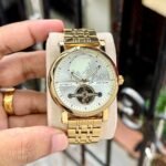 Heritage World Map Men’s Watch – Open-Heart Automatic 42mm