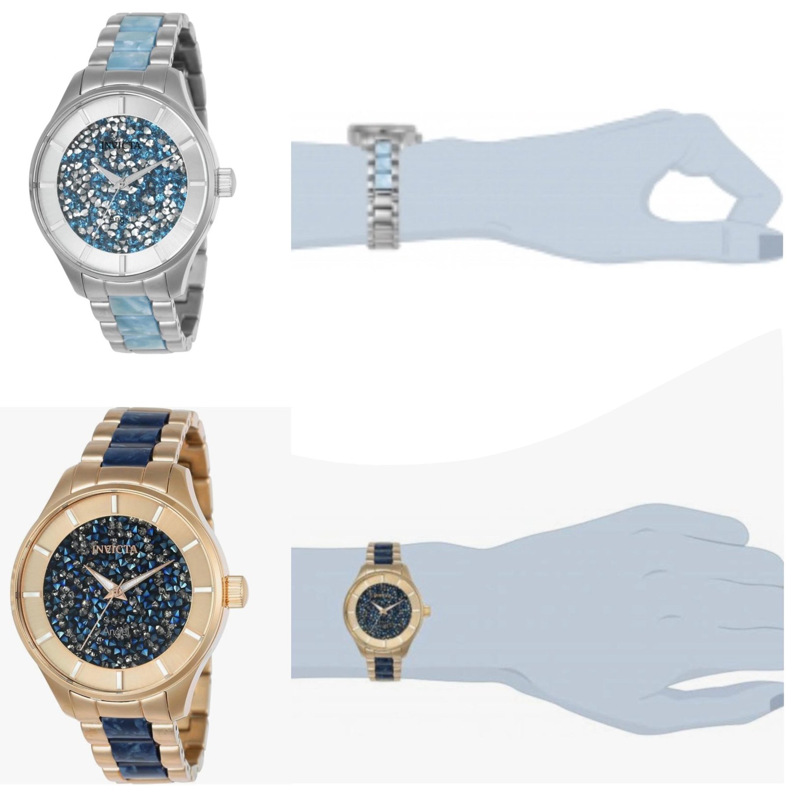 Angel Edition Luxury Women's Watch – 40mm Two-Tone Steel