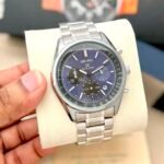 Men’s Executive Chronograph Watch – Anti-Allergic Metal Strap Edition