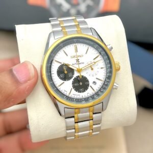 Men's Executive Chronograph Watch – Anti-Allergic Metal Strap Edition
