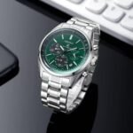 Men’s Executive Chronograph Watch – Anti-Allergic Metal Strap Edition