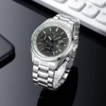 Men’s Executive Chronograph Watch – Anti-Allergic Metal Strap Edition
