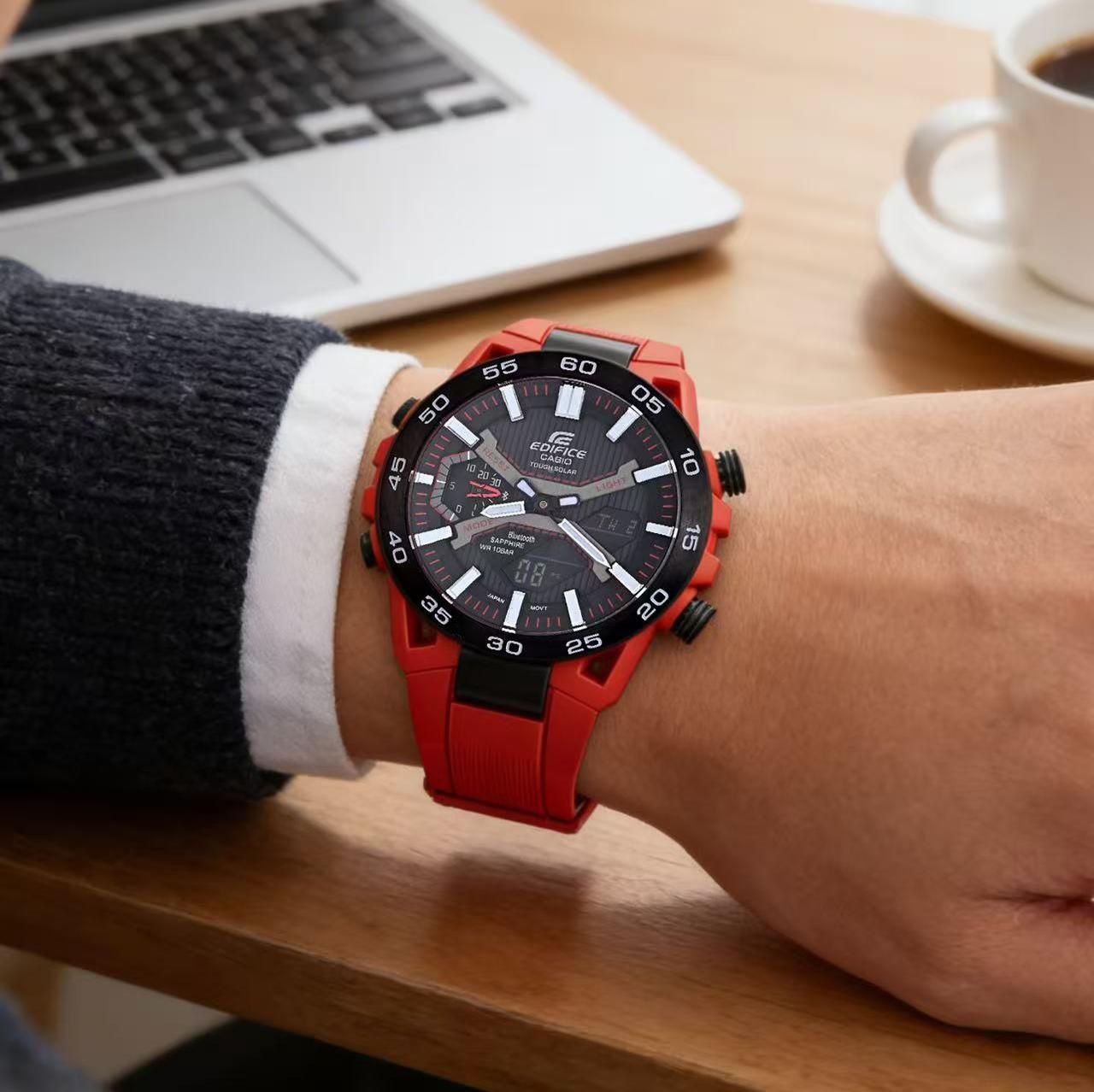 ECB-2000 Racing Edition Men's Watch – World Time Chronograph