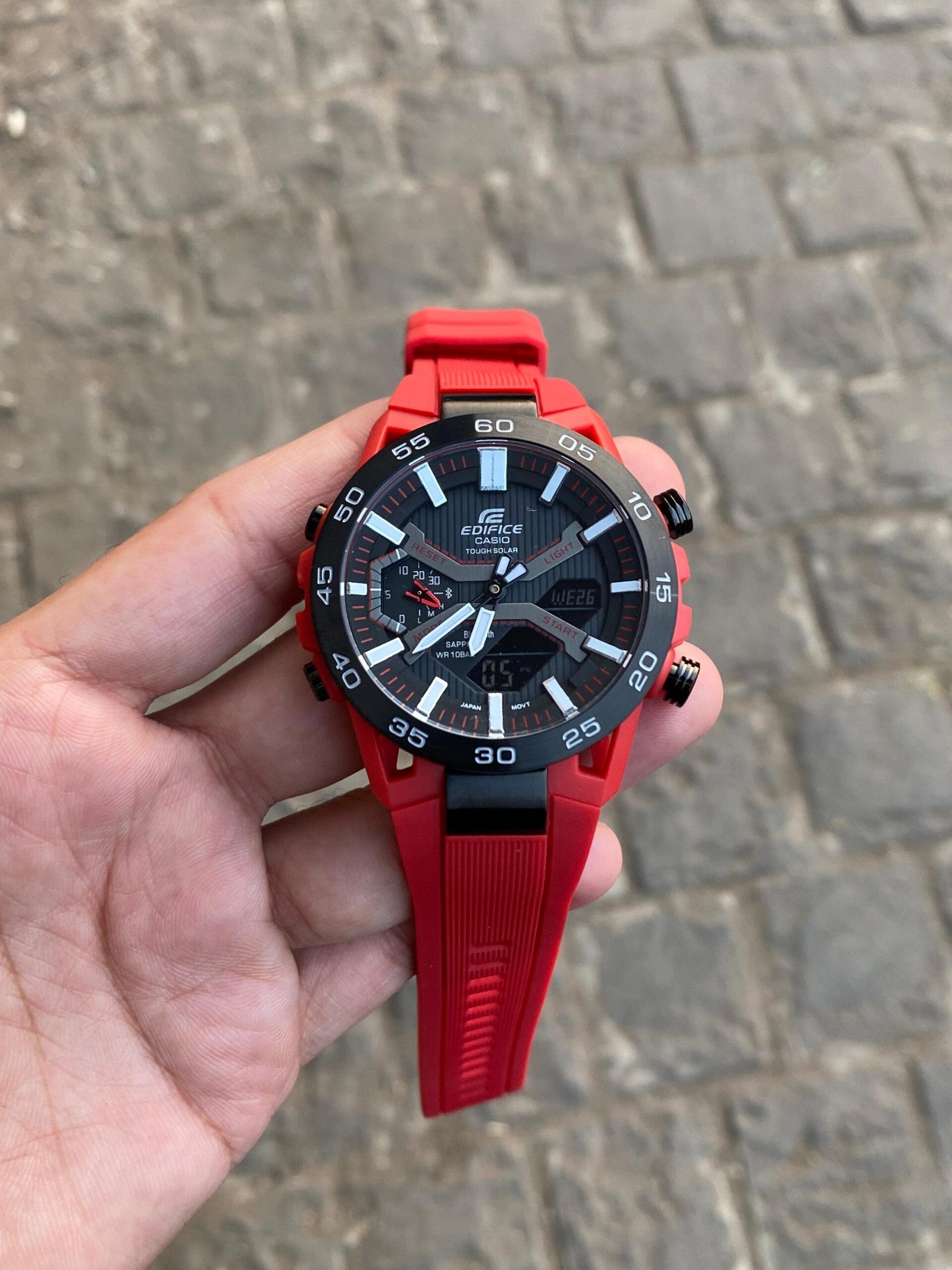 ECB-2000 Racing Edition Men's Watch – World Time Chronograph