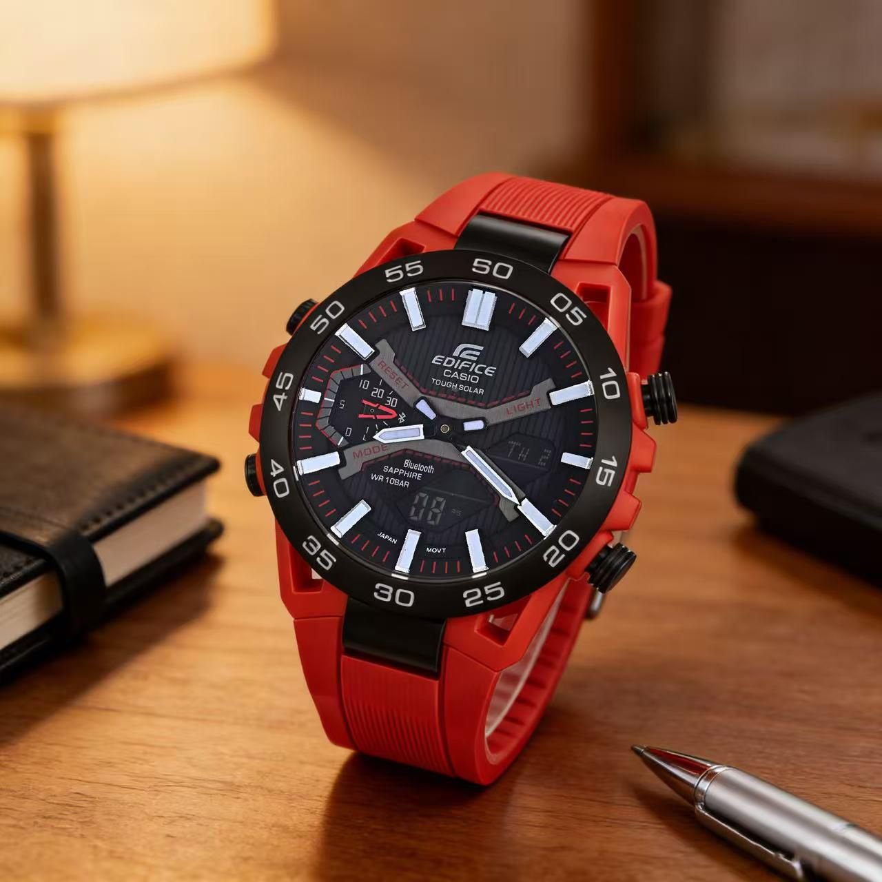 ECB-2000 Racing Edition Men's Watch – World Time Chronograph