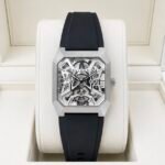 Gunmetal Open Heart Men’s Designer Watch – Premium Silicone Strap