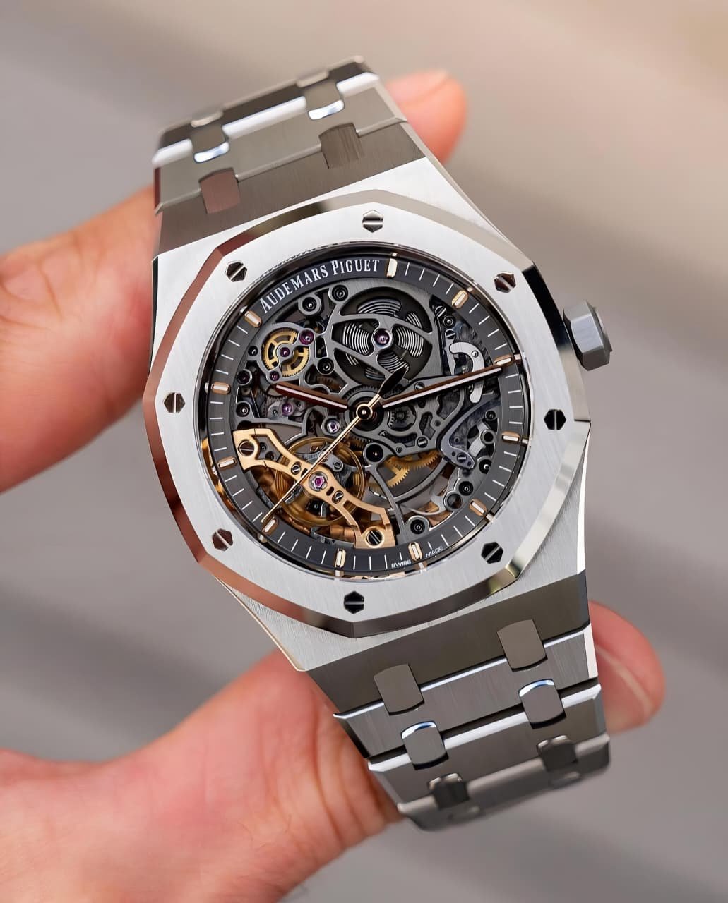 Royal Oak Openworked Automatic Men's Watch – 43mm Skeleton Edition