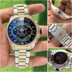 Premium Two-Tone Chronograph Men's Watch – Sapphire Glass Edition